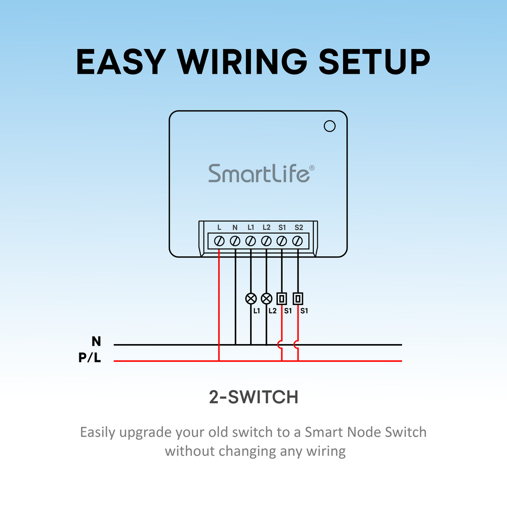 SmartLife 2 Node Smart Switch