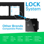 SmartLife 2 Gang Touch Switch