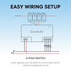 Smart 3+1 Node Switch