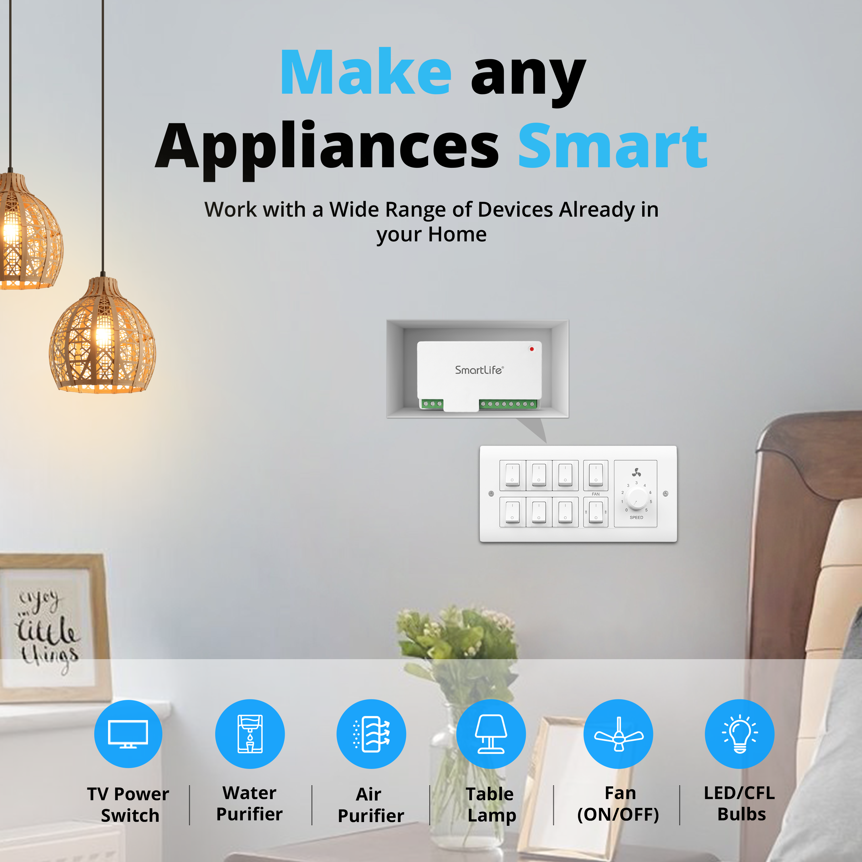 Smart 6+1 Node Switch