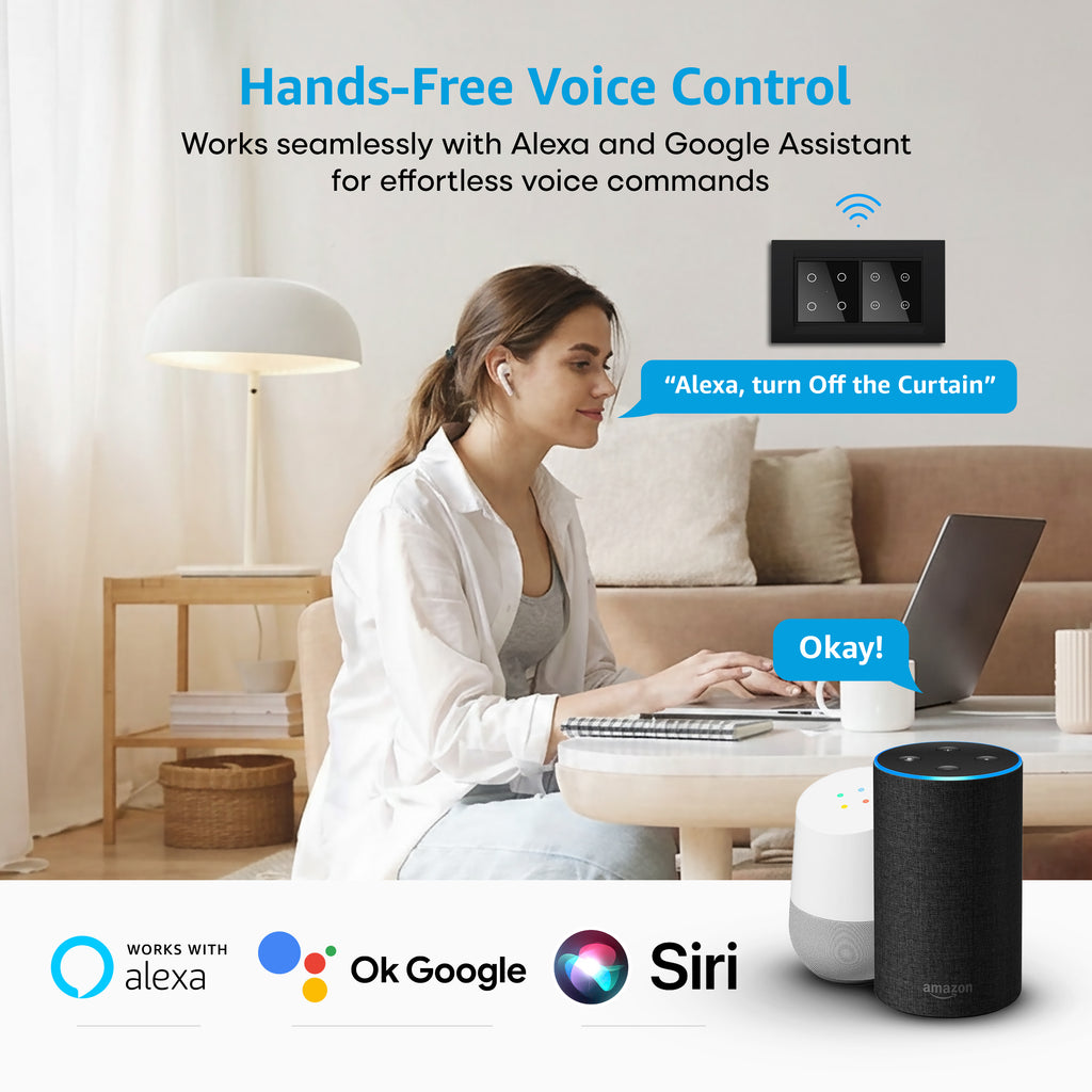 SmartLife Curtain Touch Switch